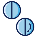 Icon of two tablets